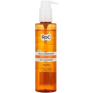 RoC, Multi Correxion, Revive + Glow Gel Cleanser + Vitamin C, 6 fl oz (177 ml) - HealthCentralUSA