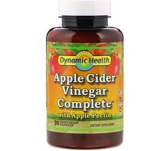 Dynamic Health Laboratories, Apple Cider Vinegar Complete, 90 Vegetarian Capsules - HealthCentralUSA