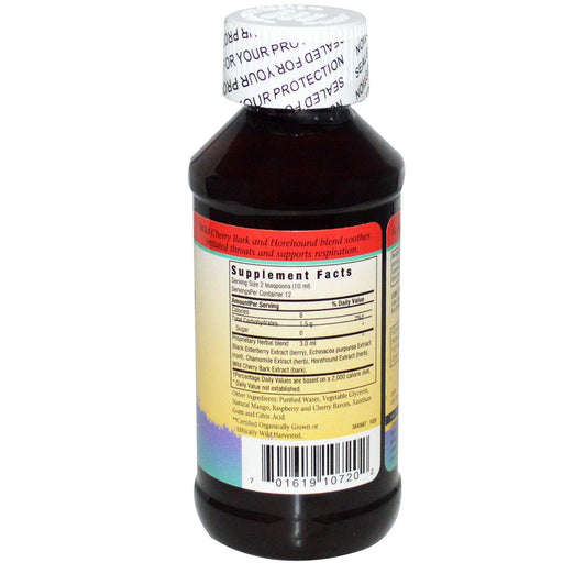 Herbs for Kids, Sugar Free Elderberry Syrup, Cherry-Berry Flavor, 4 fl oz (120 ml) - HealthCentralUSA