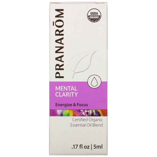 Pranarom, Essential Oil, Mental Clarity, .17 fl oz (5 ml) - HealthCentralUSA