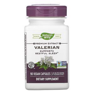 Nature's Way, Valerian, 220 mg, 90 Vegan Capsules - HealthCentralUSA