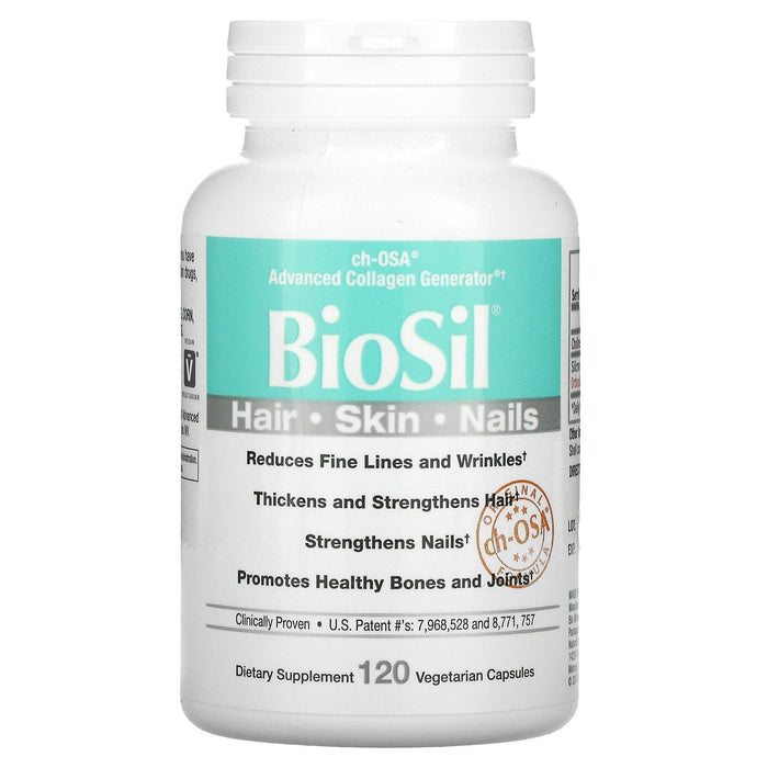 BioSil by Natural Factors, ch-OSA Advanced Collagen Generator, 120 Vegetarian Capsules - HealthCentralUSA