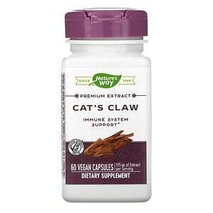 Nature's Way, Cat's Claw, 175 mg, 60 Vegan Capsules - HealthCentralUSA
