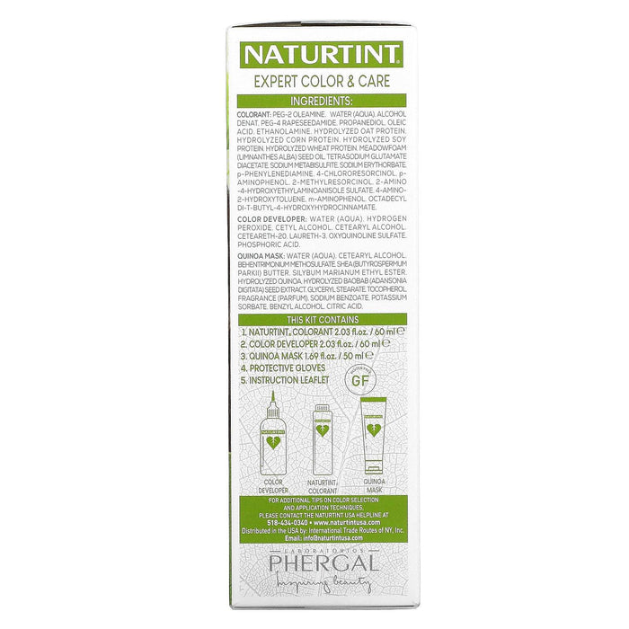 Naturtint, Permanent Hair Color Gel, 5G Light Golden Chestnut, 5.75 fl oz (170 ml) - HealthCentralUSA