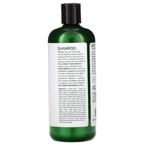Mill Creek Botanicals, Biotin Shampoo, Therapy Formula, 14 fl oz (414 ml) - HealthCentralUSA