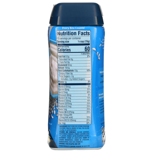Gerber, DHA & Probiotic, Rice Single Grain Cereal, 1st Foods, 8 oz (227 g) - HealthCentralUSA