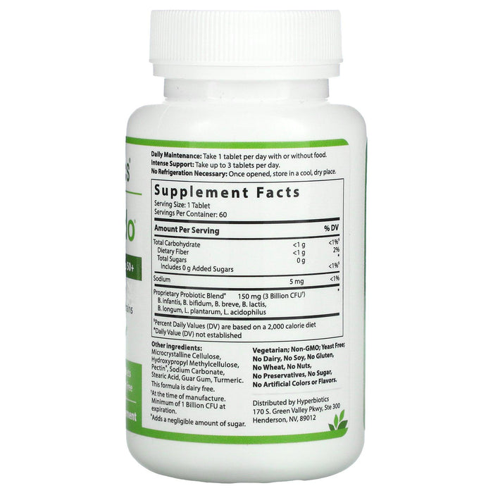 Hyperbiotics, PRO-Bifido, Probiotic Support for Ages 50+, 60 Time-Release Tablets - HealthCentralUSA