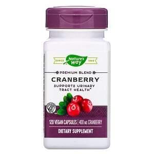 Nature's Way, Cranberry, 400 mg, 120 Vegan Capsules - HealthCentralUSA