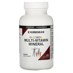 Kirkman Labs, Children's Multi-Vitamin Mineral, 120 Capsules - HealthCentralUSA