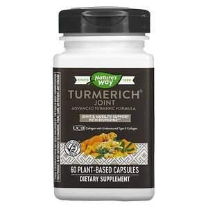 Nature's Way, Turmerich, Joint, 400 mg, 60 Plant-Based Capsules - HealthCentralUSA