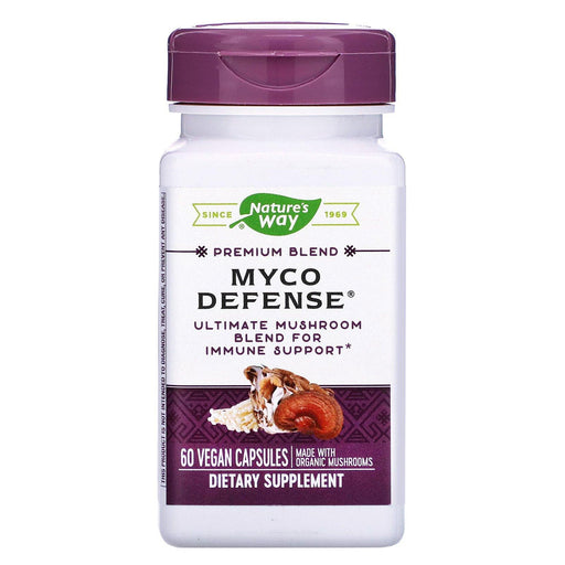 Nature's Way, Premium Blend, Myco Defense, 60 Vegan Capsules - HealthCentralUSA