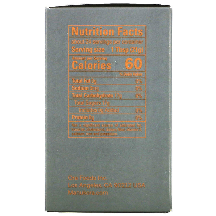Manukora, Raw Manuka Honey, 600+ MGO, 1.1 lb (500 g) - HealthCentralUSA