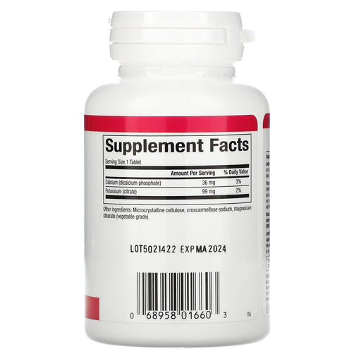 Natural Factors, Potassium Citrate, 99 mg, 90 Tablets - HealthCentralUSA
