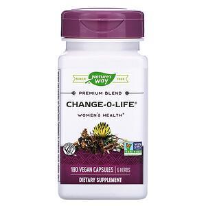 Nature's Way, Change-O-Life, Women's Health, 180 Vegan Capsules - HealthCentralUSA