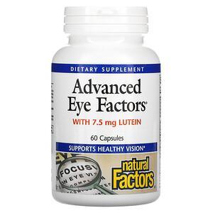 Natural Factors, Advanced Eye Factors, 60 Capsules - HealthCentralUSA