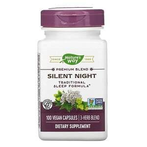 Nature's Way, Silent Night, 100 Vegan Capsules - HealthCentralUSA