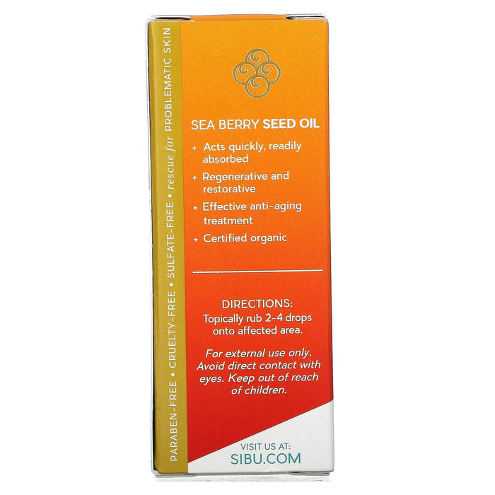 Sibu Beauty, Sea Berry Seed Oil, 10 ml - HealthCentralUSA