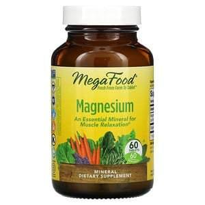 MegaFood, Magnesium, 60 Tablets - HealthCentralUSA