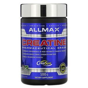 ALLMAX Nutrition, Creatine, Pharmaceutical Grade, 3.53 oz (100 g) - HealthCentralUSA