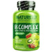 NATURELO, B Complex with a Fruit & Vegetable Blend, With CoQ10, 120 Vegetarian Capsules - HealthCentralUSA