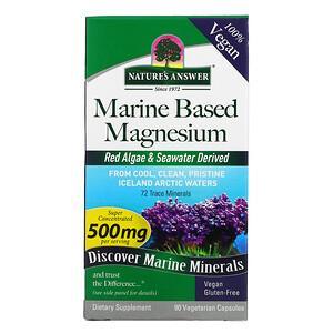 Nature's Answer, Marine Based Magnesium, 250 mg, 90 Vegetarian Capsules - HealthCentralUSA