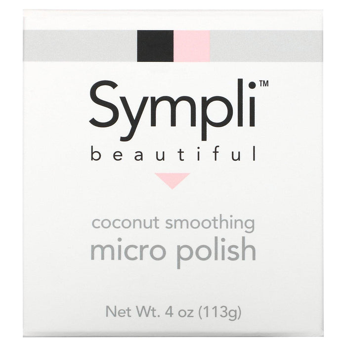 Sympli Beautiful, Coconut Smoothing Micro Polish, 4 oz (113 g) - HealthCentralUSA