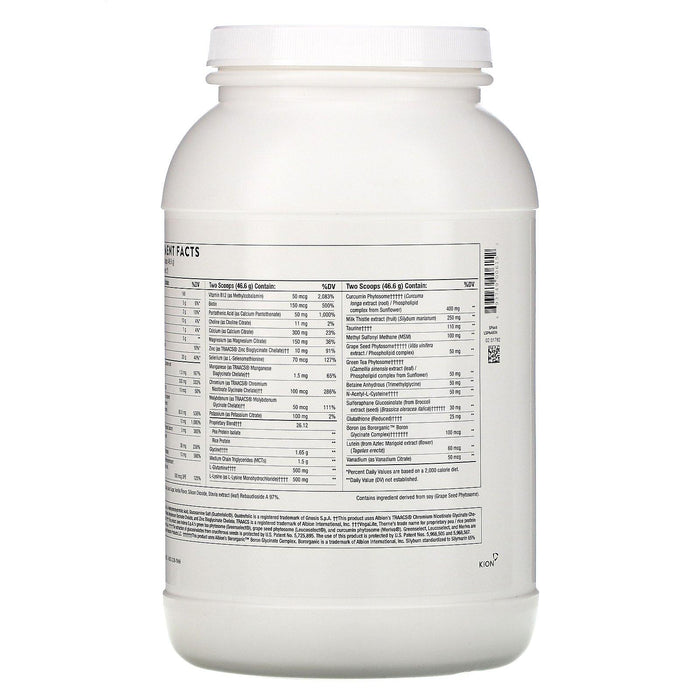 Thorne Research, MediClear-SGS, Vanilla Flavored, 34.4 oz (978 g) - HealthCentralUSA