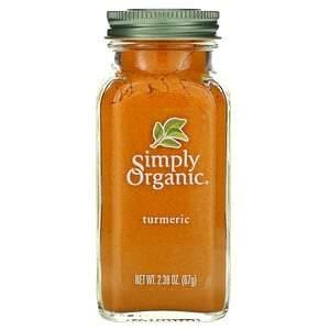 Simply Organic, Turmeric, 2.38 oz (67 g) - HealthCentralUSA