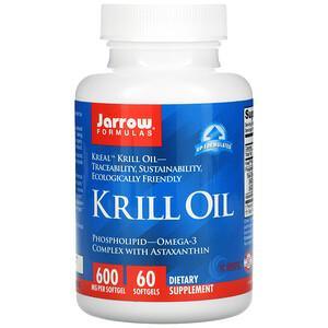 Jarrow Formulas, Krill Oil, 60 Softgels - HealthCentralUSA