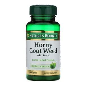 Nature's Bounty, Horny Goat Weed with Maca, 60 Capsules - HealthCentralUSA