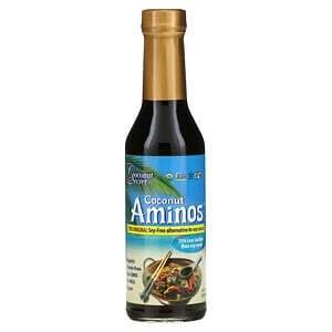 Coconut Secret, The Original Coconut Aminos, Soy-Free Alternative to Soy Sauce, 8 fl oz (237 ml) - HealthCentralUSA