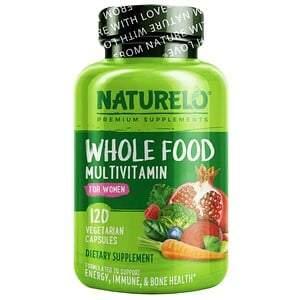 NATURELO, Whole Food Multivitamin for Women, 120 Vegetarian Capsules - HealthCentralUSA