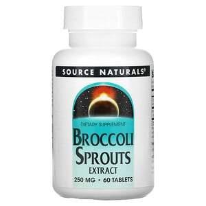 Source Naturals, Broccoli Sprouts Extract, 250 mg, 60 Tablets - HealthCentralUSA