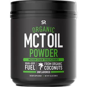 Sports Research, Organic MCT Oil Powder, Unflavored, 10.6 oz (300 g) - HealthCentralUSA