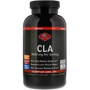 Olympian Labs, CLA, 3,000 mg, 210 Softgels - HealthCentralUSA