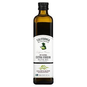 California Olive Ranch, 100% California, Extra Virgin Olive Oil, Miller's Blend, 16.9 fl oz (500 ml) - HealthCentralUSA