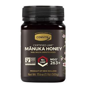 Comvita, Raw Manuka Honey, Certified UMF 10+ (MGO 263+), 1.1 lb (500 g) - HealthCentralUSA