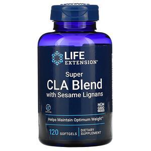 Life Extension, Super CLA Blend with Sesame Lignans, 120 Softgels - HealthCentralUSA