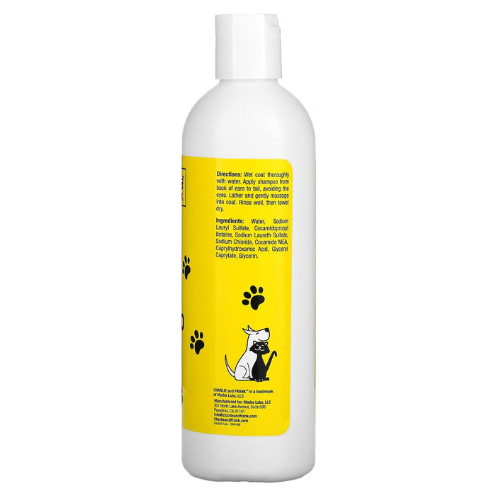 Charlie & Frank, Pet Shampoo, Unscented, 16 fl oz (473 ml) - HealthCentralUSA