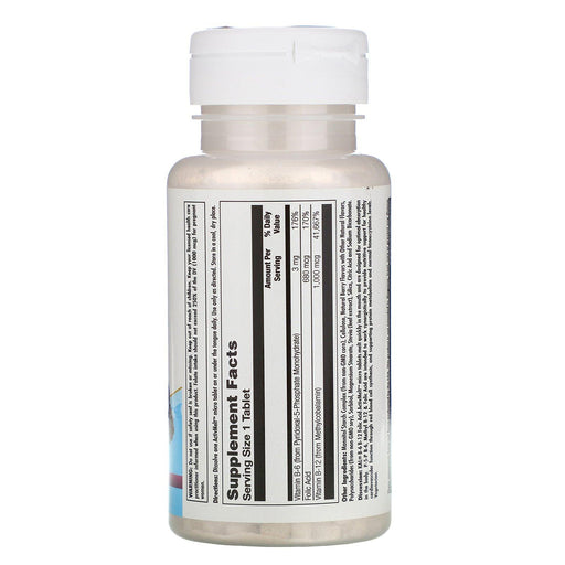 KAL, B-6 B-12 Folic Acid, Berry, 60 Micro Tablets - HealthCentralUSA