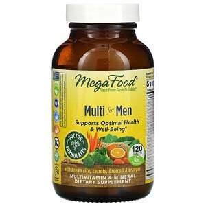 MegaFood, Multi for Men, 120 Tablets - HealthCentralUSA