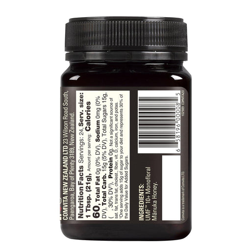 Comvita, Raw Manuka Honey, Certified UMF 10+ (MGO 263+), 1.1 lb (500 g) - HealthCentralUSA