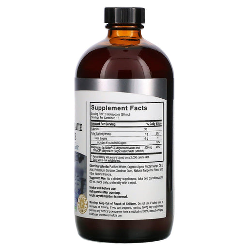 Nature's Answer, Liquid Magnesium Malate and Glycinate, 16 fl oz (480 ml) - HealthCentralUSA