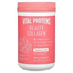 Vital Proteins, Beauty Collagen, Strawberry Lemon, 9.6 oz (271 g) - HealthCentralUSA