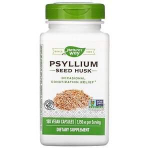 Nature's Way, Psyllium Seed Husk, 3,150 mg, 180 Vegan Capsules - HealthCentralUSA