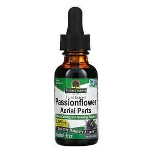 Nature's Answer, Passionflower Aerial Parts, Alcohol-Free, 2,000 mg, 1 fl oz (30 ml) - HealthCentralUSA