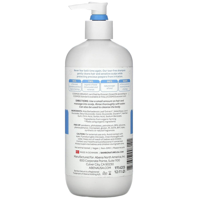 Bambo Nature, Tear Clear Baby Shampoo, 16.9 fl oz (500 ml) - HealthCentralUSA