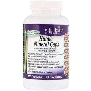Vital Earth Minerals, Humic Mineral Caps, 120 Capsules - HealthCentralUSA