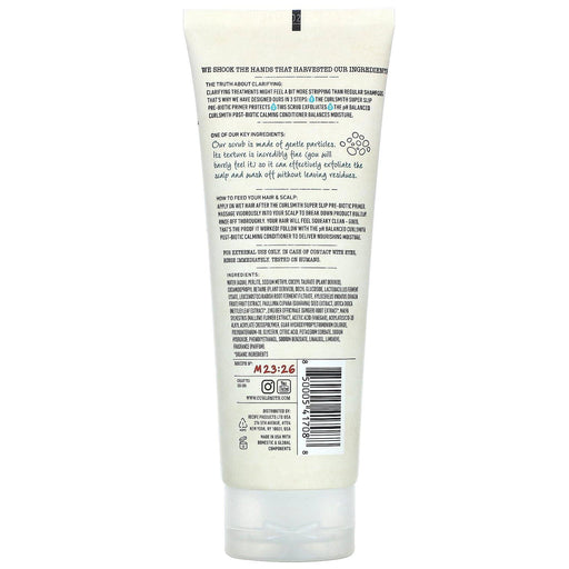 Curlsmith, Wash & Scrub Detox Pro-Biotic Shampoo, All Hair Types, Step 2, 8 fl oz (237 ml) - HealthCentralUSA