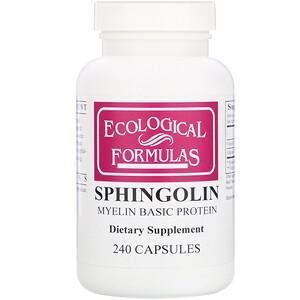 Cardiovascular Research, Sphingolin, Myelin Basic Protein, 240 Capsules - HealthCentralUSA
